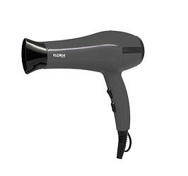 Фен для волосся Floria ZLN8986 сірий