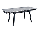 Керамічний стіл TM-88-1 ребека грей + чорний, фото 2