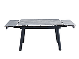 Керамічний стіл TM-88-1 ребека грей + чорний, фото 5