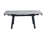 Керамічний стіл TM-88-1 ребека грей + чорний, фото 6