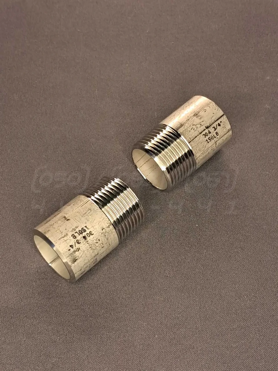 Різьба коротка приварна Ду 20 (3/4") з нержавіючої сталі AISI 304