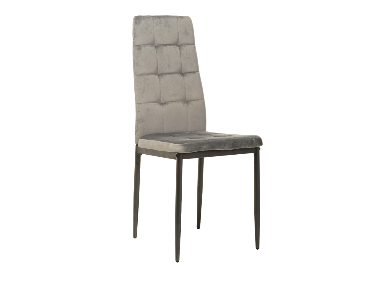 Стілець N-66-2 сірий велюр, фото 1