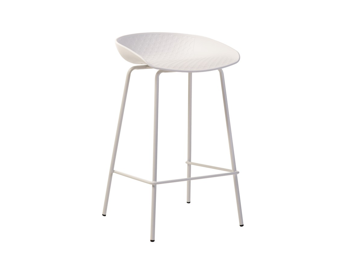 Барний стілець B-06 білий, фото 1