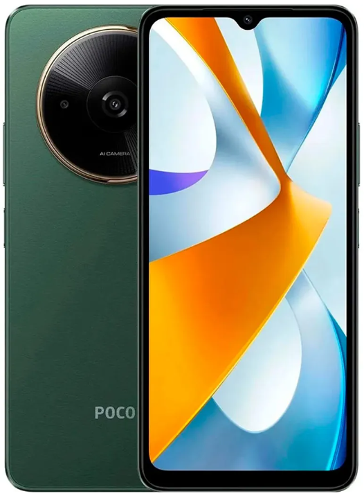 Смартфон Xiaomi Poco C61 4/128Gb Green Global version