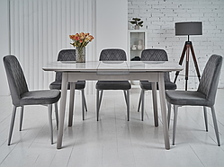 Керамічний стіл TM-84 дотик вайт + сірий