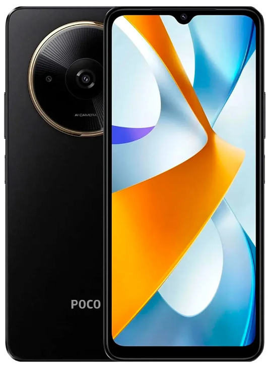 Смартфон Xiaomi Poco C61 3/64Gb Black Global version