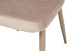 Стілець N-44 капучино велюр + капучино, фото 8