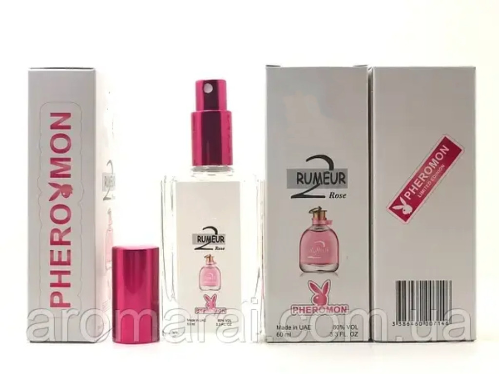 Женский аромат Rumeur 2 Rose ( Румьер Ту Роуз) с феромонами 60 мл, фото 1