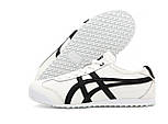 Жіночі кросівки та кеди Asics Onitsuka Mexico 66 весна-осінь-літо повсякденні (білі). Живе фото, фото 3