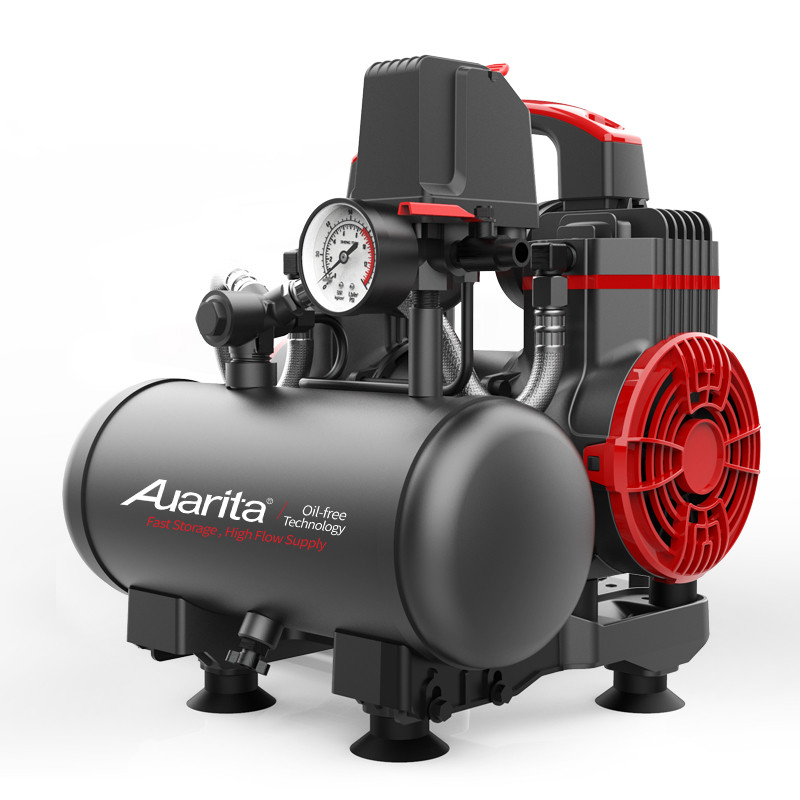 Компресор безмасляний поршневий 3л 220В, фото 1