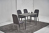 Обідній керамічний стіл TM-110 петра грей + сірий, фото 2