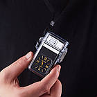 Запальничка з годинником герб України два полум'я з підсвічуванням + водонепроникна в подарунковій упаковці 723U1, фото 4