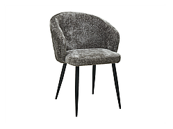 Стілець M-150 мармуровий сірий + чорний