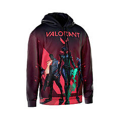 Худі чоловіче з принтом «Валорант. Бойова команда. Valorant. Combat Team»