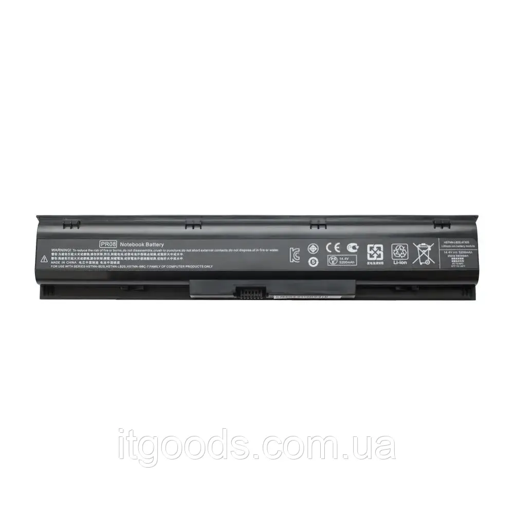 Аккумулятор PR08 5200mAh HP ProBook 4730s 4740s QK647AA QK647UT HSTNN-I98C-7 633734-141 633734-421 633807-001