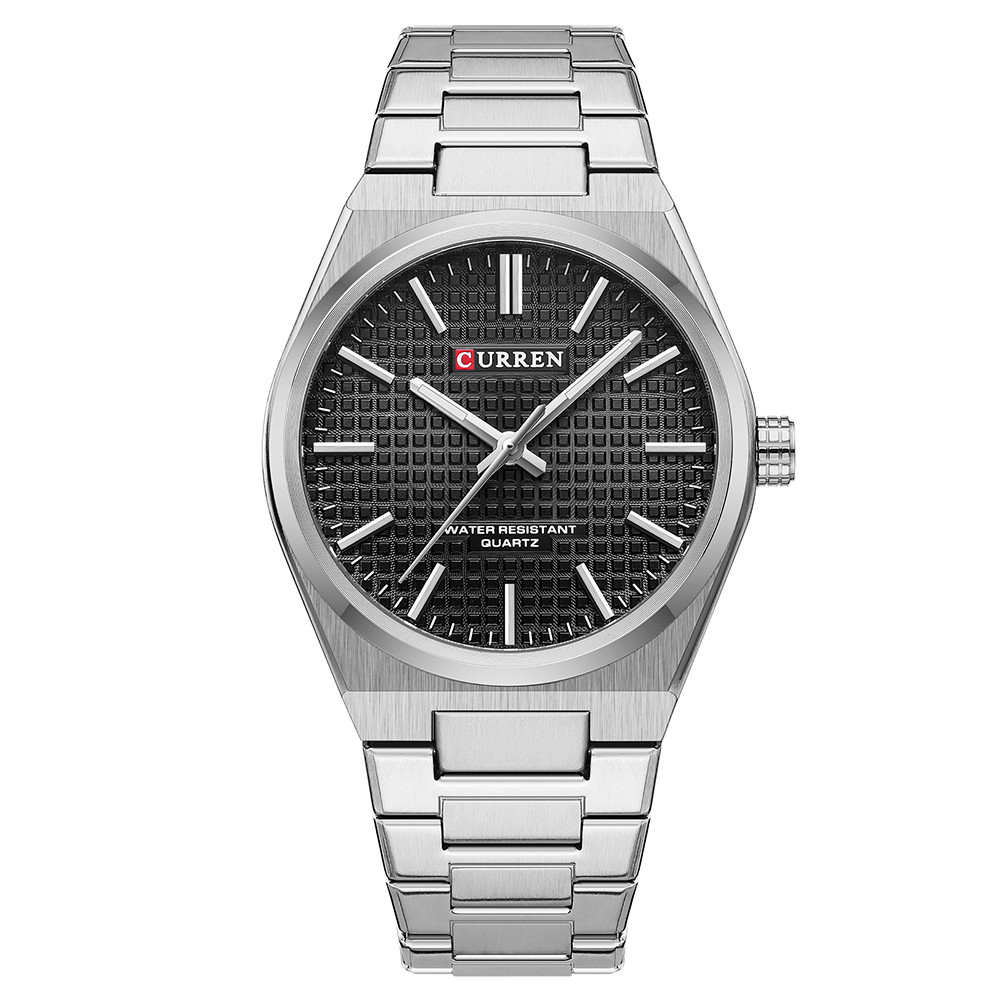 Годинник Куррен 8439 Silver-Black