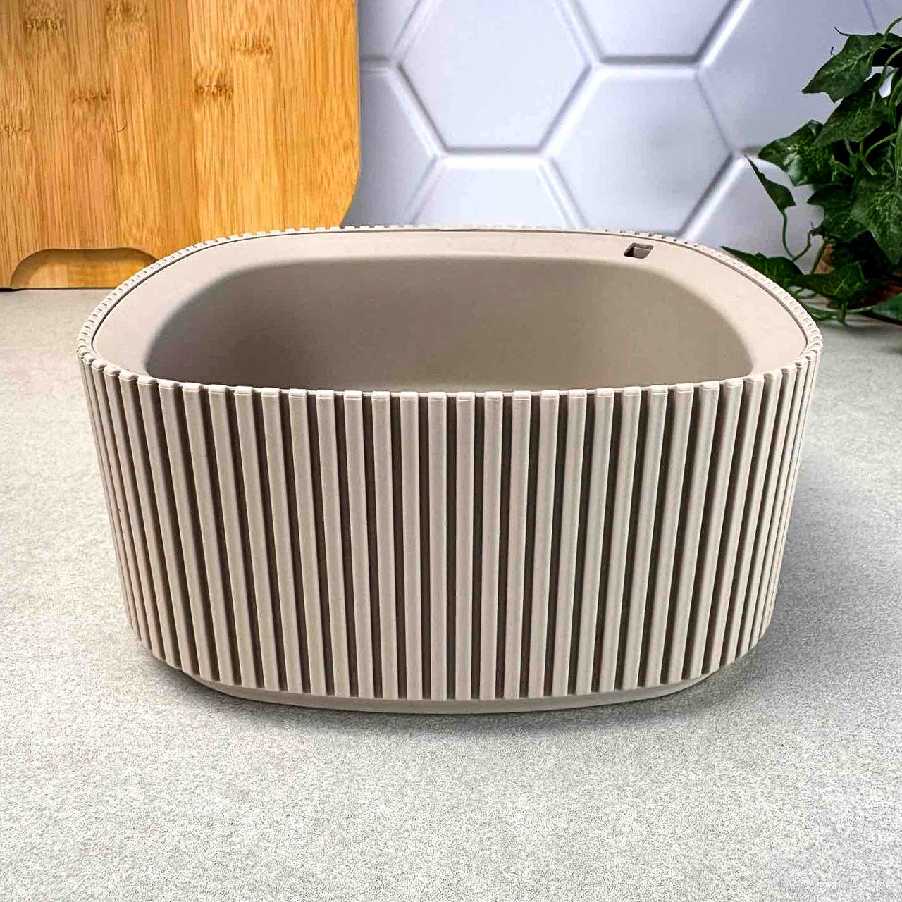 Квадратний квітковий горщик 1 л Лате PERA Karasu KRS-247