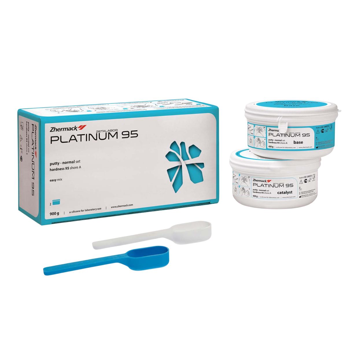 PLATINUM 95, 450g+450g, термостійкий (>200С) A-силікон, фото 1