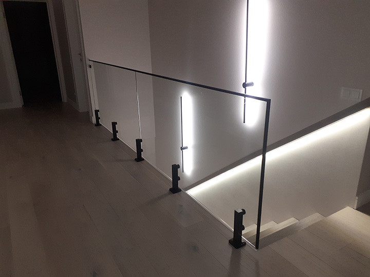 Перила зі скла на сходи MINI, фото 1