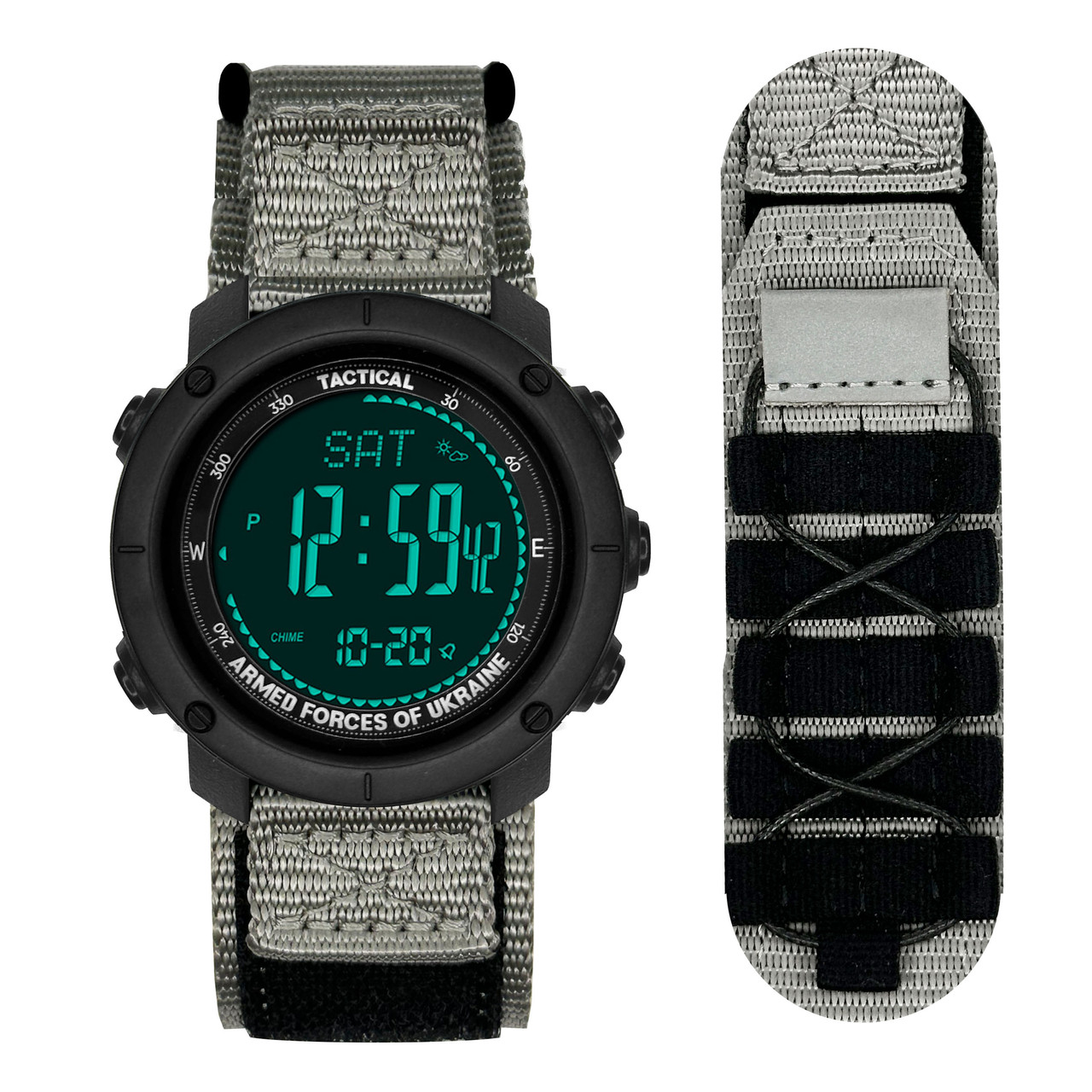 Годинник Авандер036 Nylon Pro Black-Grey