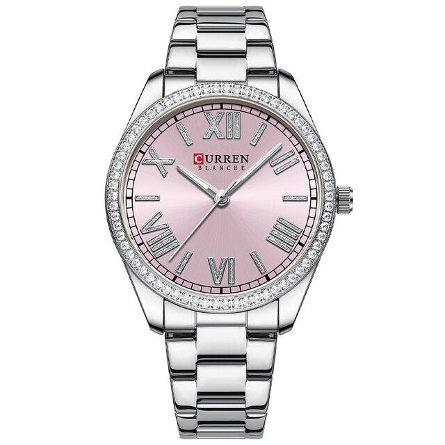 Годинник Куррен 9088 Silver-Pink