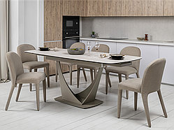 Керамічний стіл Еліо ТМL-990 цукру + бежевий