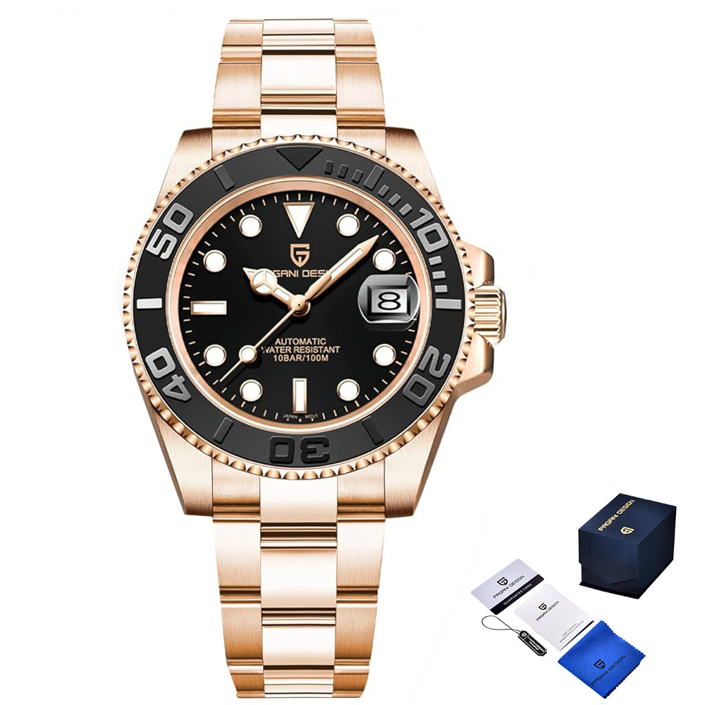 Годинник Пагані Дизайн PD-1651 Gold-Black