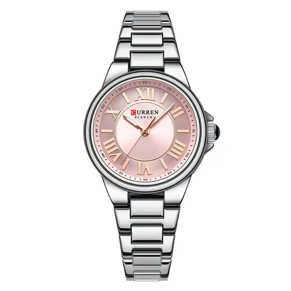 Годинник Куррен 9091 Silver-Pink