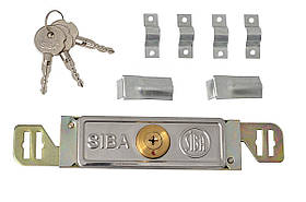 Замок для ролетних дверей SIBA 10135 3 кл