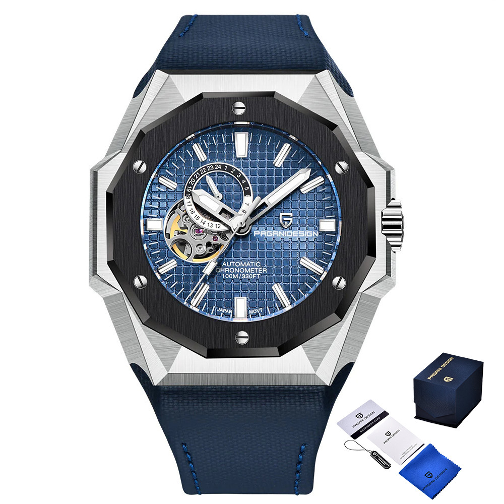 Годинник Пагані Дизайн PD-YS010 Silver-Blue