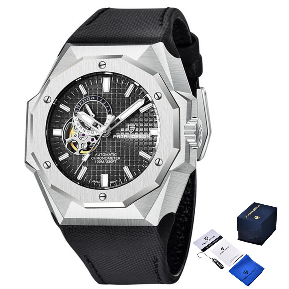Годинник Пагані Дизайн PD-YS010 Silver-Black