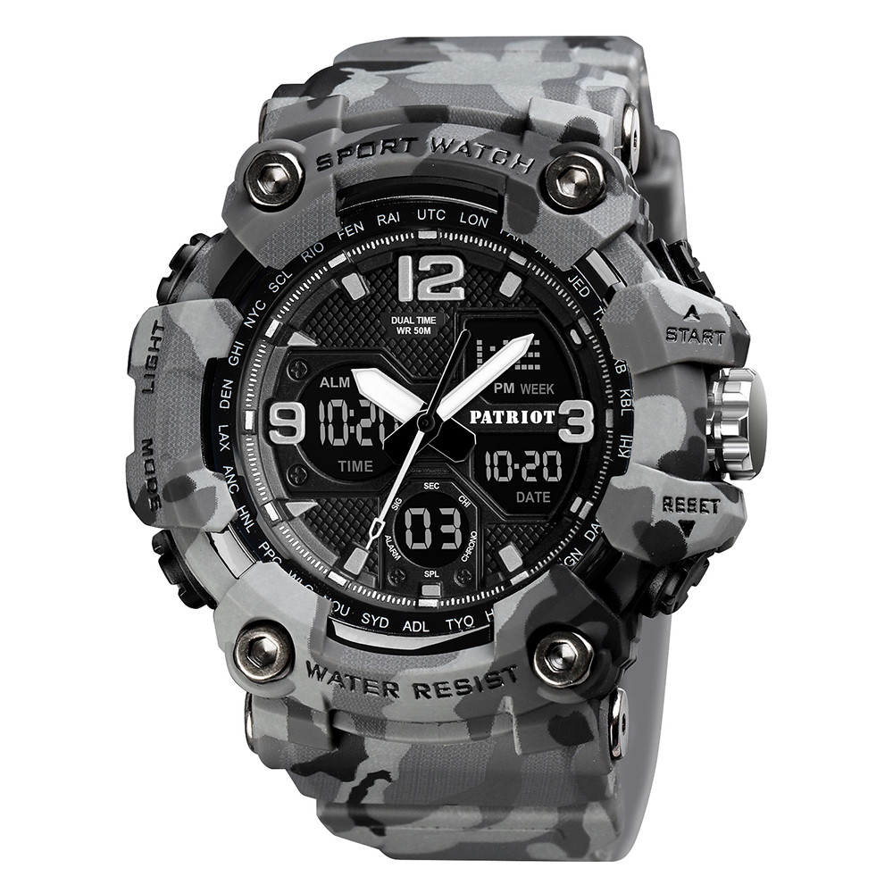 Годинник Патріот 006CMGY Camo Gray
