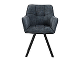 Стілець M-235 графіт + чорний, фото 5