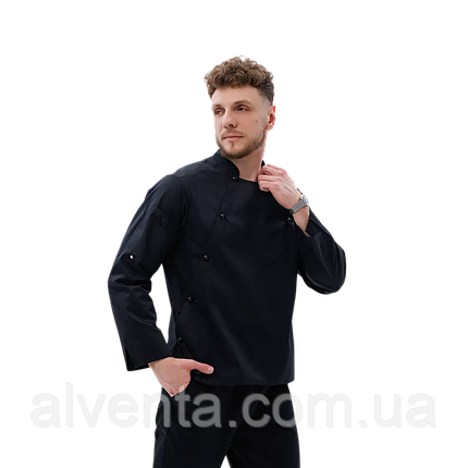 Кітель кухарський (куртка) Прованс Чорний, фото 1