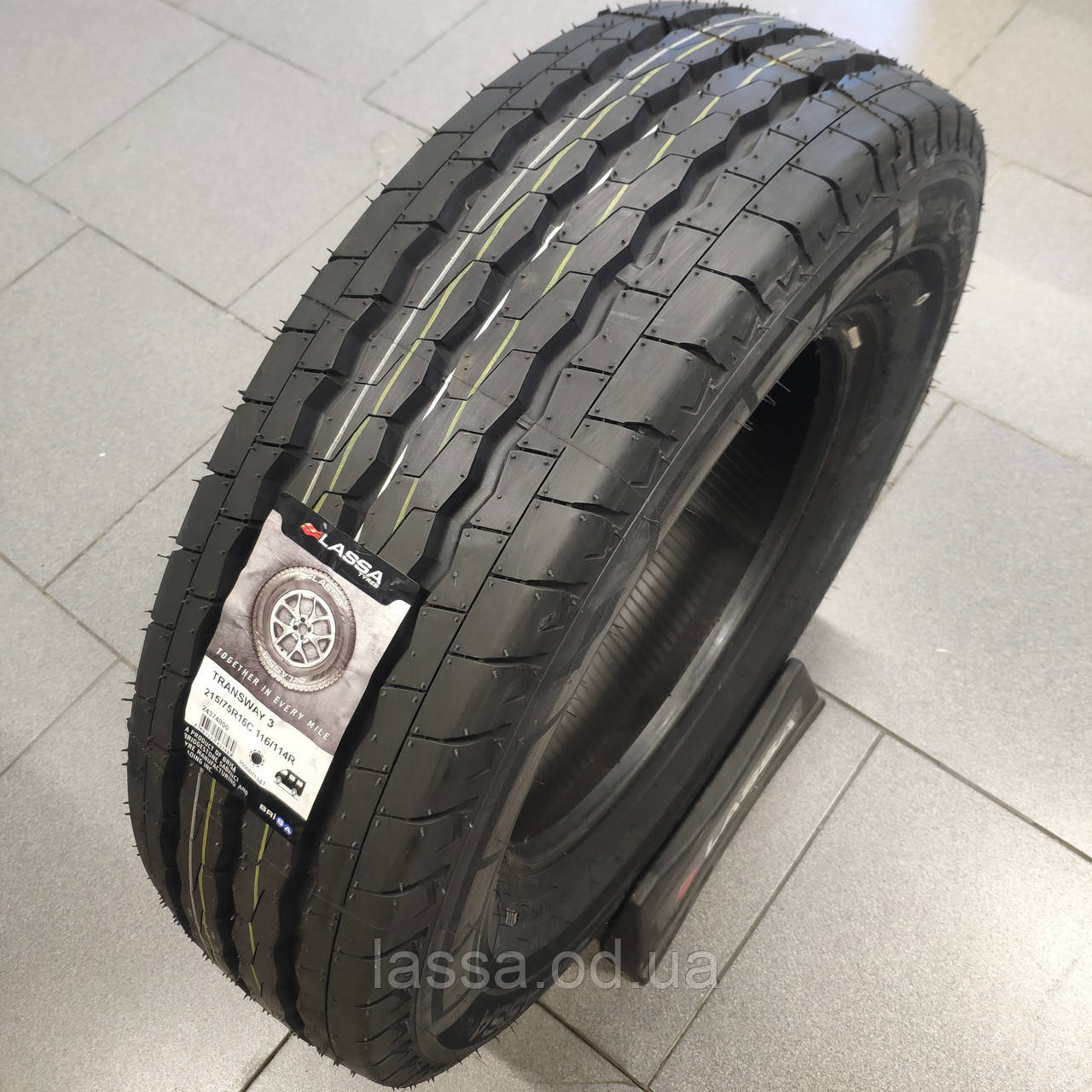Літні шини Lassa transway 3  215 / 75 R16C 116/113R