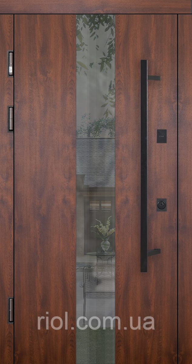 Вхідні двері з терморозривом Queen Termix Дуб, фото 1