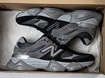 Кросівки New Balance 9060 унісекс Black Grey чорні з сірим, фото 6