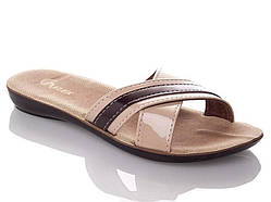Шльопанці Demur W7144-beige 36