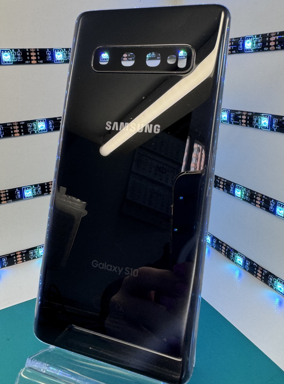 Задня кришка Samsung S10 (G973), Б/В, чорна