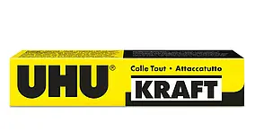 Клей UHU універсальний контактний для надпрочного склею Kraft Transparent - КРАФТ