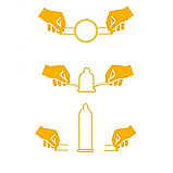 Без латексні ультратонкі презервативи EXS — Pull Non-Latex Condom 1 шт., фото 2