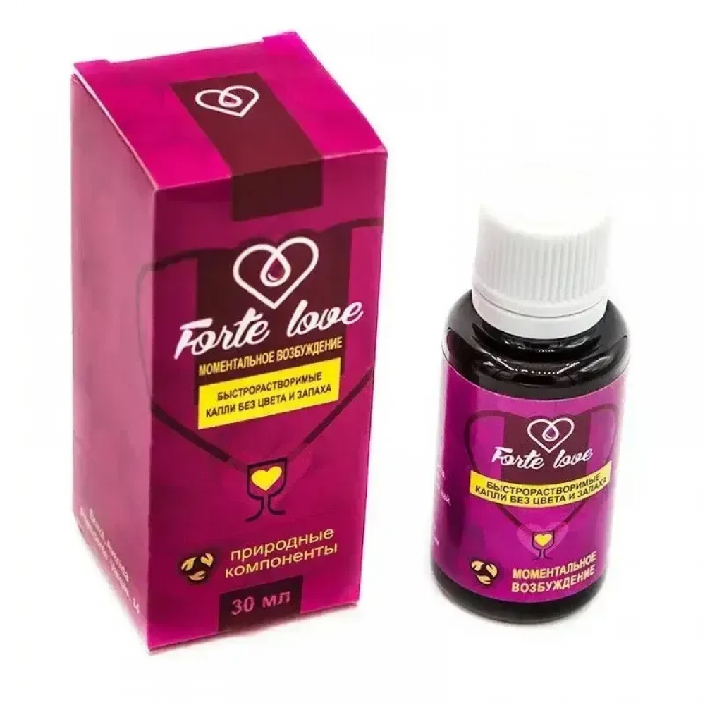 Збуджувальні краплі Forte Love 30 ml, фото 1