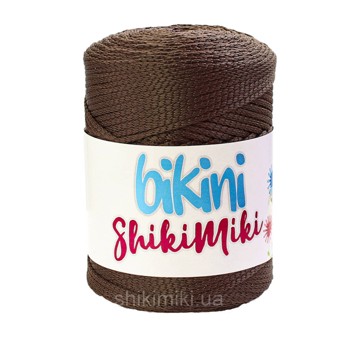 Поліефірний шнур Shikimiki Bikini 2 mm, колір Темно-коричневий, фото 1