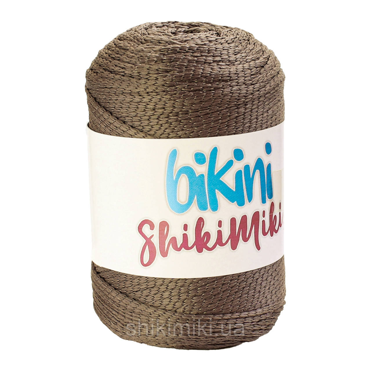 Поліефірний шнур Shikimiki Bikini 2 mm, колір Тауп, фото 1