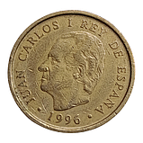 Іспанія 100 песет, 1996 Національна бібліотека, фото 3