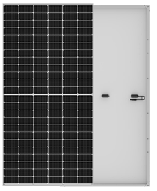 Монокристалічна сонячна панель Inter Energy IE182x199/M/66/600MH 600 Вт (N-type, Half-Cell)