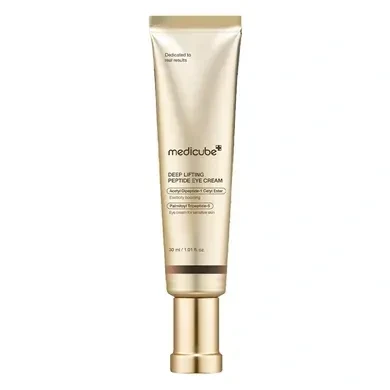Підтягуючий крем для контуру очей з пептидним комплексом Medicube Deep Lifting Peptide Eye Cream, 30 мл