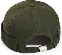 Докер Хакі, кепка хакі, бейсболка без козирка, Docker cap, кепка біні