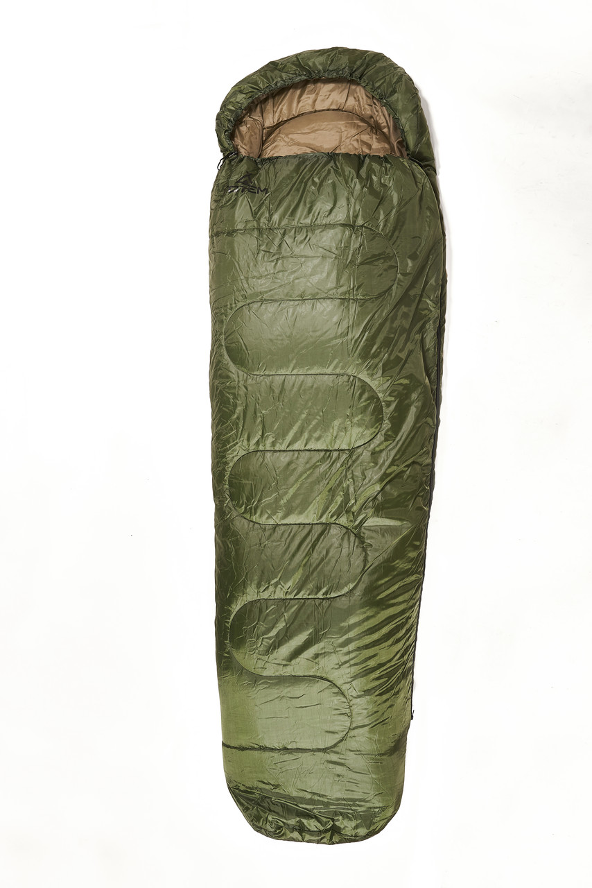 Спальний мішок Totem Hunter XXL кокон правий olive 220/90-55 UTTS-005, фото 1