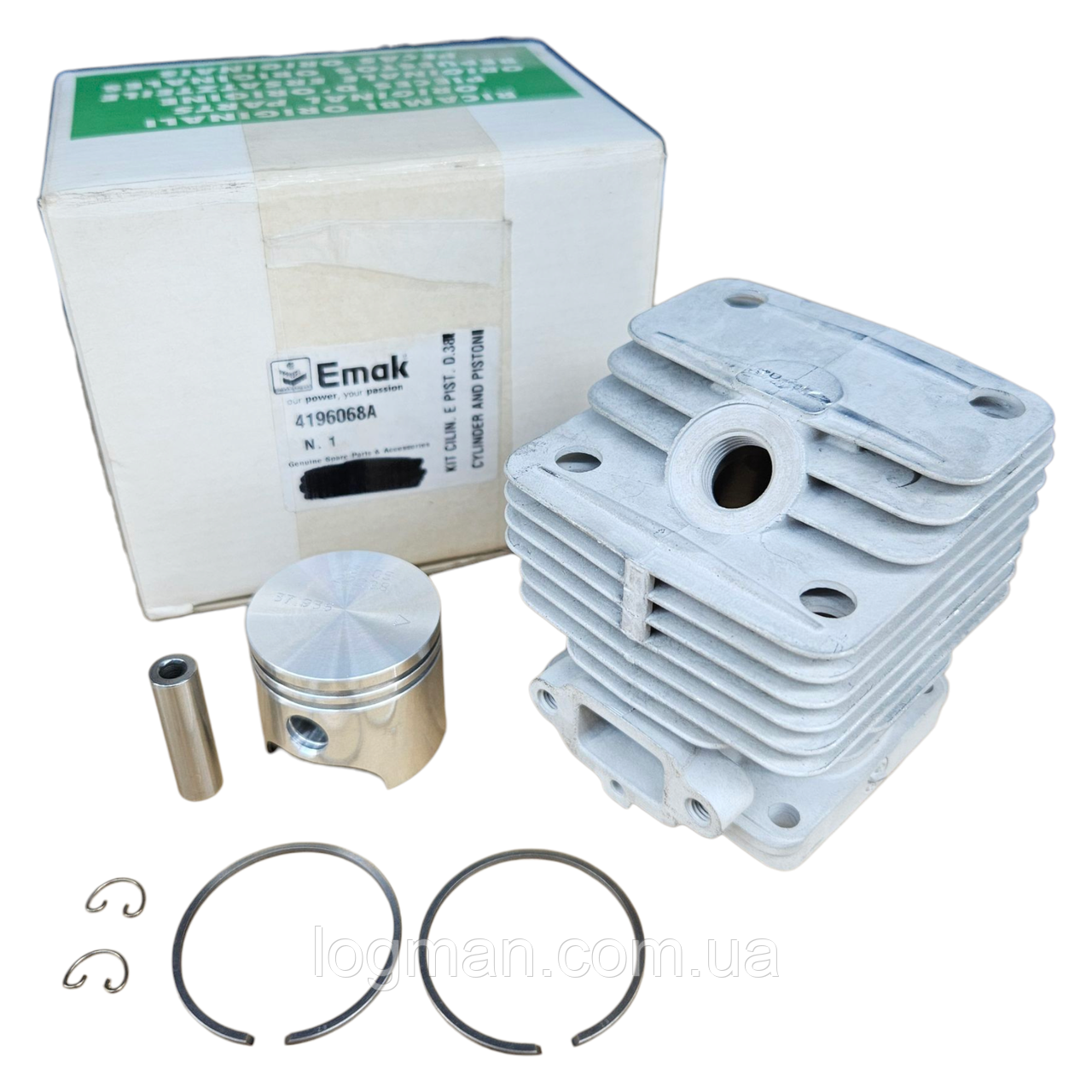 Поршень з циліндром для Efco 8350, 8350 IC, 8355 (4196068A) бензокоси Ефко/Ефко ІС циліндр із поршнем на косу